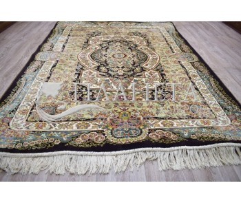 Иранский ковер Diba Carpet Yaghut d.brown - высокое качество по лучшей цене в Украине