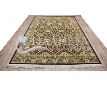 Иранский ковер Diba Carpet Fakhare Alam D.Brown - высокое качество по лучшей цене в Украине