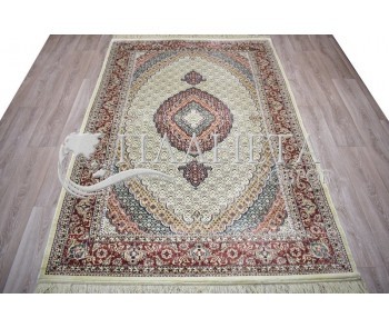 Иранский ковер Diba Carpet Mahi Cream - высокое качество по лучшей цене в Украине