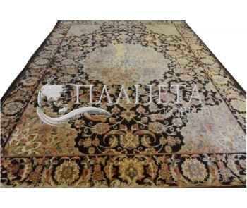 Iranian carpet Diba Carpet Isfahan d.brown - high quality at the best price in Ukraine