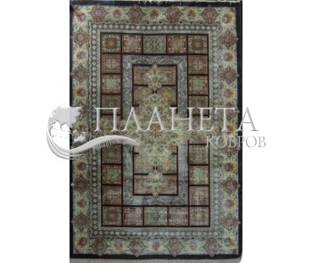 Иранский ковер Diba Carpet Masroor d.brown - высокое качество по лучшей цене в Украине