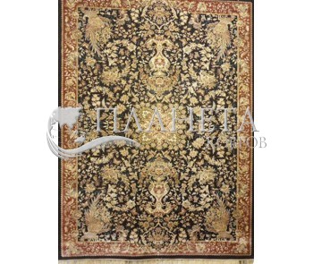 Иранский ковер Diba Carpet Simorg d.brown - высокое качество по лучшей цене в Украине