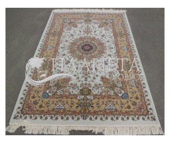 Иранский ковер Shah Kar Collection (Y-009/8001 cream) - высокое качество по лучшей цене в Украине