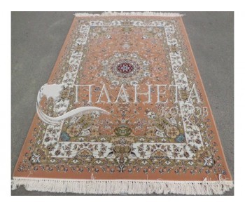 Иранский ковер Shah Kar Collection (Y-009/8040 pink) - высокое качество по лучшей цене в Украине