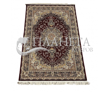 Високощільний килим SILK 5158B BURGUNDY - Висока якість за найкращою ціною в Україні