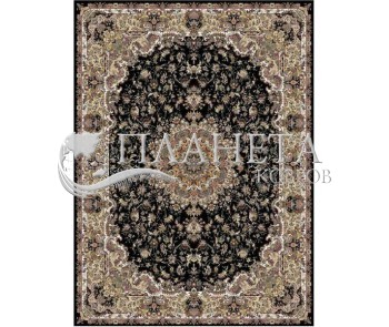 Шерстяной ковер Solomon Carpet Aytakin Black - высокое качество по лучшей цене в Украине