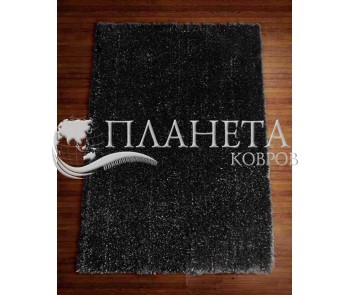 Високоворсный килим Kelebek S000K Black - Висока якість за найкращою ціною в Україні