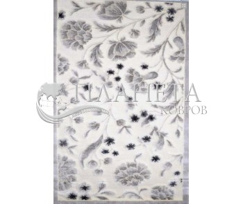 Акриловый ковер Lalee Ambiente 800 white-silver - высокое качество по лучшей цене в Украине