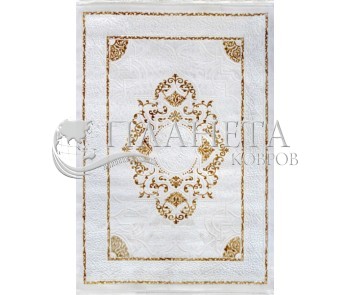 Acrylic carpet Erciyes 8701 ivory-gold - high quality at the best price in Ukraine