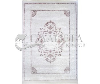 Акриловый ковер Erciyes 8701 ivory-purple - высокое качество по лучшей цене в Украине