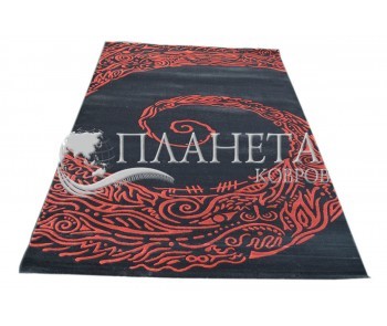 Акриловый ковер Florya 0069 siyah - высокое качество по лучшей цене в Украине