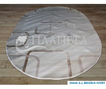 Акриловый ковер Nepall 3544a a.l.beige-a.ivory - высокое качество по лучшей цене в Украине