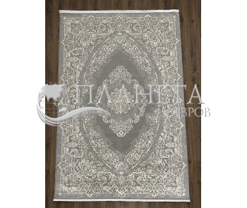 Акриловий килим NOOR A4027B Cream/Mink  - Висока якість за найкращою ціною в Україні