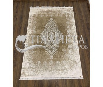 Акриловий килим OTANTIK E015B , BROWN CREAM - Висока якість за найкращою ціною в Україні