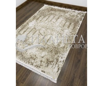 Акриловий килим OTANTIK E016C , BROWN CREAM - Висока якість за найкращою ціною в Україні