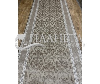 Поліестера килимова доріжка TEMPO 8125 Beige - Висока якість за найкращою ціною в Україні