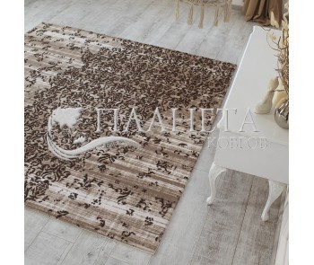 Акриловий килим Vals W2769 C.D.Beige-Brown - Висока якість за найкращою ціною в Україні