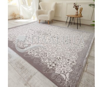 Акриловий килим Vals W8555 L.Grey-L.Grey - Висока якість за найкращою ціною в Україні