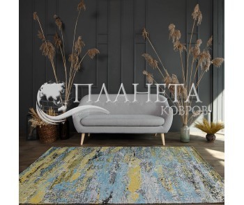 Синтетичний килим ALMINA 108739 12-green/blue - Висока якість за найкращою ціною в Україні