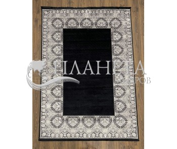 Бамбуковый ковер COUTURE 0924A , BLACK GREY - высокое качество по лучшей цене в Украине