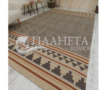 Безворсовый ковер LODA 139712 beige - высокое качество по лучшей цене в Украине