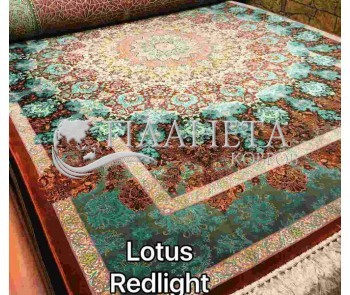 Иранский ковер Diba Carpet Lotus redlight - высокое качество по лучшей цене в Украине