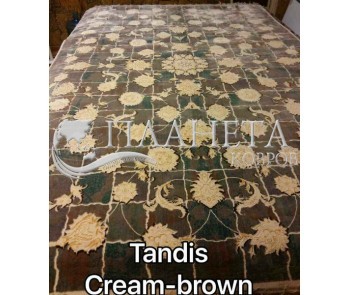 Иранский ковер Diba Carpet Tandis cream-brown - высокое качество по лучшей цене в Украине