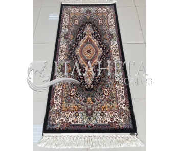 High-density carpet Abrishim 3824A navy / cream - high quality at the best price in Ukraine