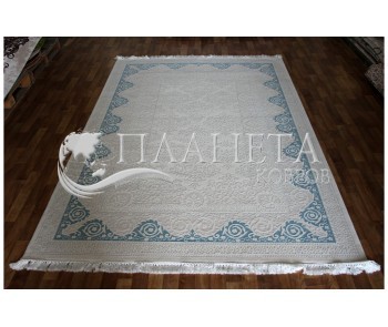 Высокоплотный ковер INCI  4821 CREAM-BLUE - высокое качество по лучшей цене в Украине