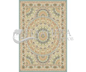 Iranian carpet Marshad Carpet 3008 Blue - high quality at the best price in Ukraine