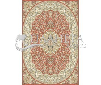 Иранский ковер Marshad Carpet 3010 Red - высокое качество по лучшей цене в Украине