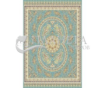 Иранский ковер Marshad Carpet 3013 Blue - высокое качество по лучшей цене в Украине