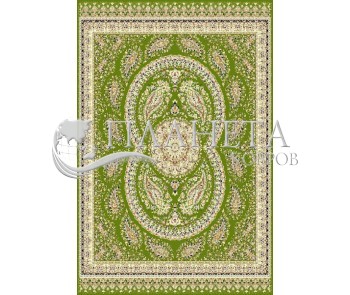 Иранский ковер Marshad Carpet 3013 Green - высокое качество по лучшей цене в Украине