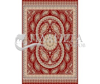 Иранский ковер Marshad Carpet 3013 Red - высокое качество по лучшей цене в Украине