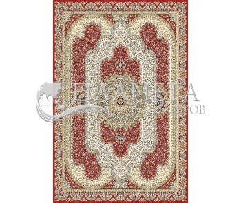 Иранский ковер Marshad Carpet 3015 Red - высокое качество по лучшей цене в Украине