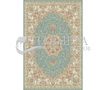 Iranian carpet Marshad Carpet 3017 Blue - high quality at the best price in Ukraine