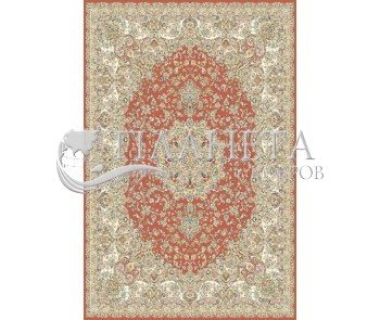 Иранский ковер Marshad Carpet 3017 Red - высокое качество по лучшей цене в Украине