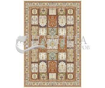 Иранский ковер Marshad Carpet 3020 Cream - высокое качество по лучшей цене в Украине