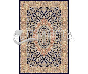 Иранский ковер Marshad Carpet 3025 Dark Brown - высокое качество по лучшей цене в Украине