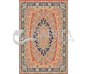 Иранский ковер Marshad Carpet 3025 Red - высокое качество по лучшей цене в Украине