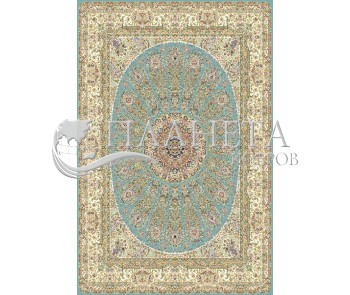 Iranian carpet Marshad Carpet 3026 Blue - high quality at the best price in Ukraine