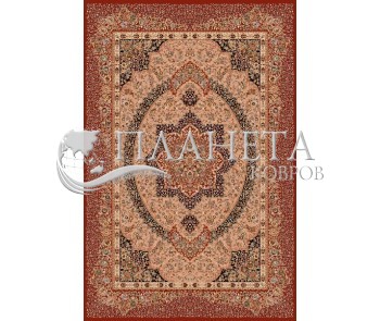 Иранский ковер Marshad Carpet 3053 Pink Dark Red - высокое качество по лучшей цене в Украине