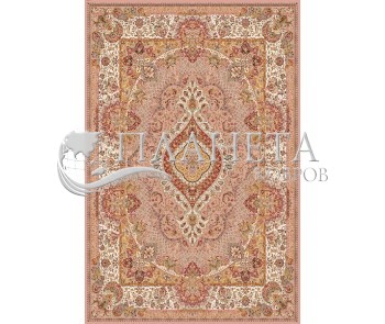 Иранский ковер Marshad Carpet 3054 Pink Cream - высокое качество по лучшей цене в Украине