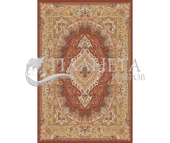 Иранский ковер Marshad Carpet 3054 Red Yellow - высокое качество по лучшей цене в Украине