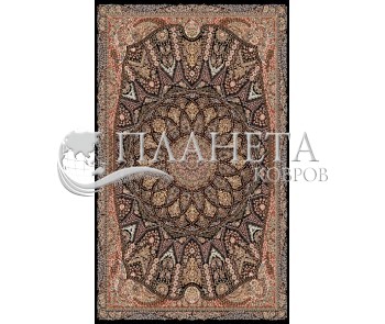 Иранский ковер Marshad Carpet 3055 Black - высокое качество по лучшей цене в Украине