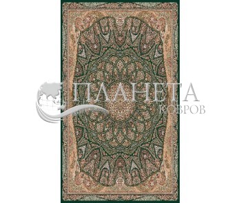 Иранский ковер Marshad Carpet 3055 Dark Green - высокое качество по лучшей цене в Украине