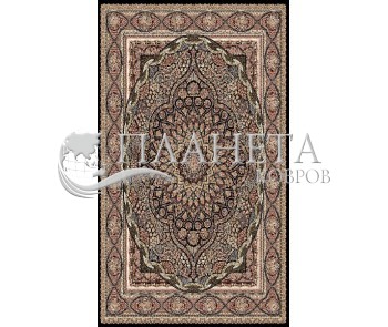 Иранский ковер Marshad Carpet 3056 Black - высокое качество по лучшей цене в Украине