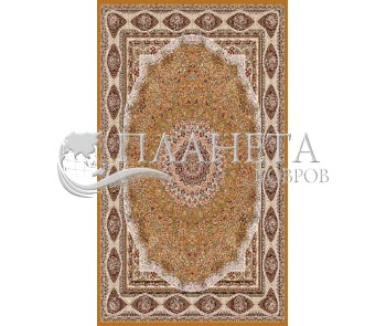 Иранский ковер Marshad Carpet 3056 Yellow - высокое качество по лучшей цене в Украине