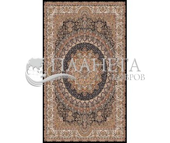 Иранский ковер Marshad Carpet 3057 Black - высокое качество по лучшей цене в Украине