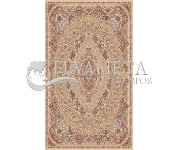 Иранский ковер Marshad Carpet 3058 Beige - высокое качество по лучшей цене в Украине